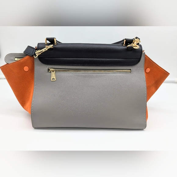 Celine Medium tri-color Trapeze - Picture 3 of 14